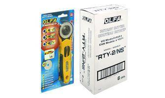 Olfa nóż krążkowy RTY-2NS o obrotowym ostrzem