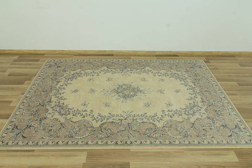 Wełniany Dywan Agnella Isfahan Dafne Alabastrowy