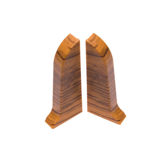 Zakończenia zaślepka prawa i lewa do listwy przypodłogowej Premium Cezar 194 Stary Orzech Mat