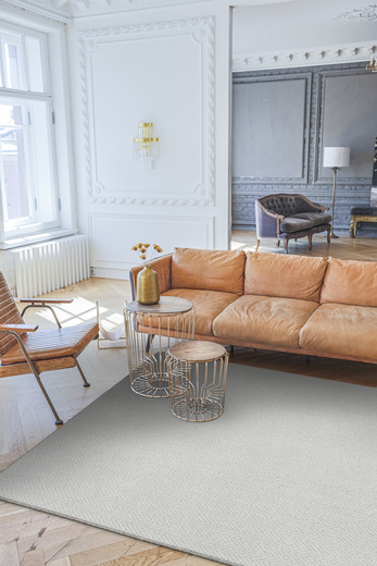 Dywan Pętelkowy Havanna 5121 Szary Gruby Splot Jodełka