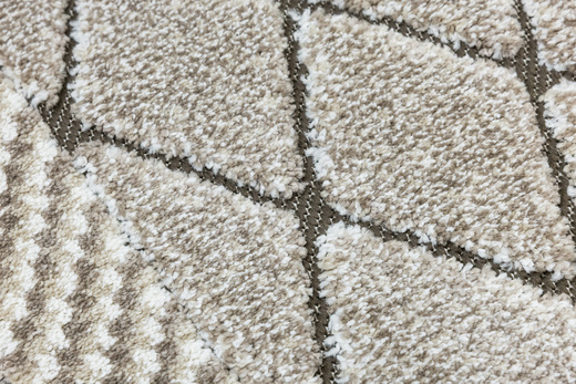 Chodnik Fashion 32009/120 Romby Krem Beż szerokość 100 cm