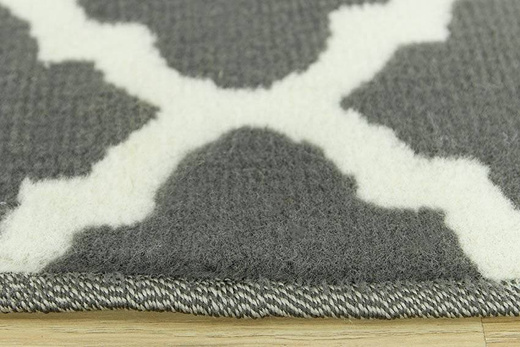 Okrągły Dywan Luna 503402/51911 koniczyna szara