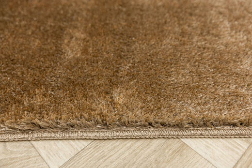 Dywanik Łazienkowy Antypoślizgowy Malmo Ciemny Beż Shaggy