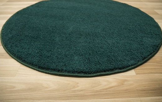 Okrągły Dywan Amazing 40 Butelkowa Zieleń