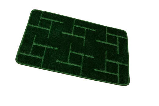 Komplet 3-częściowy Łazienkowy Teramo Green Butelkowa Zieleń