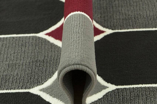 Dywan LUNA 503833/51915 grey/red