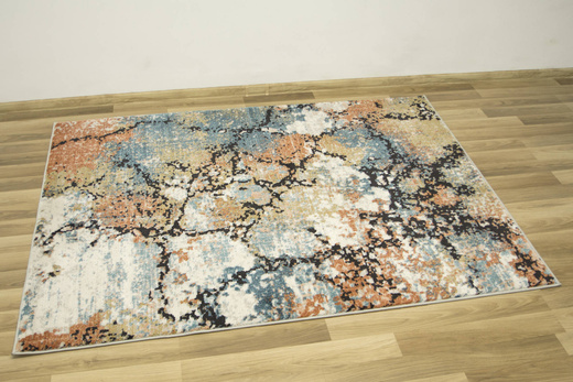 Dywan Lucca 8621A l.grey.beige Abstrakcyjny Krem Róż Niebieski