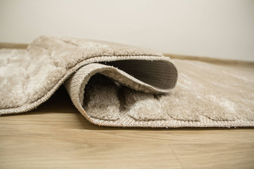 Dywan Shaggy Lula Soft IM15A Beige/Beige Pasy Beż