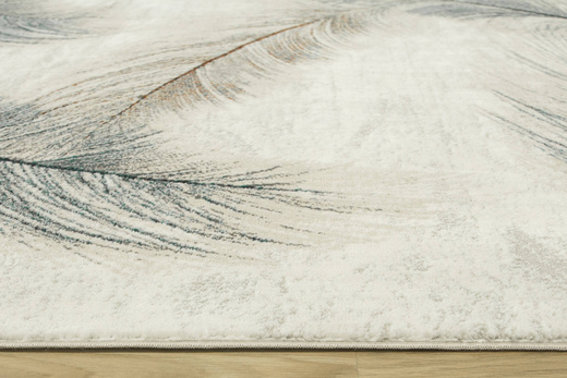 Dywan Oriental 4467 bone/oil green Butelkowa Zieleń Krem Piórka