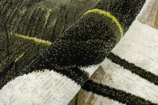 Dywan Clara 02777A cream/olive Zieleń Brąz Liście