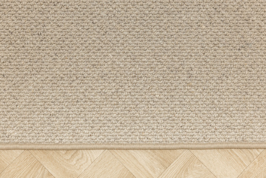 Wełniany Dywan Pętelkowy Clanton 274 ab Krem Gruby Splot