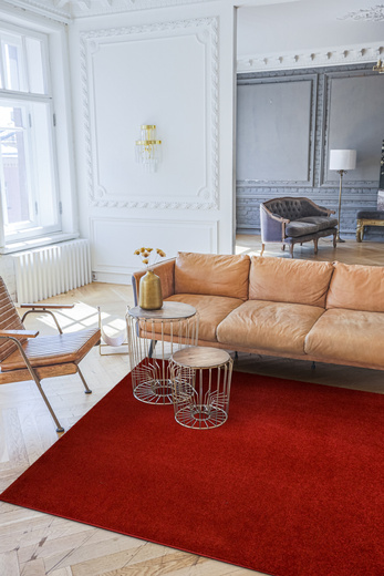 Dywan Ultimate-Twist 20 Czerwony na jucie