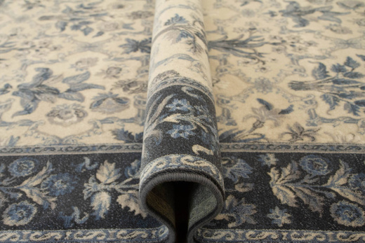 Dywan Ornamentowy Isfahan Olandia Niebieski