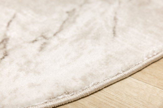 Okrągły Dywan Nantes NT071A Vizon/Vizon Szarobeżowy Marmur