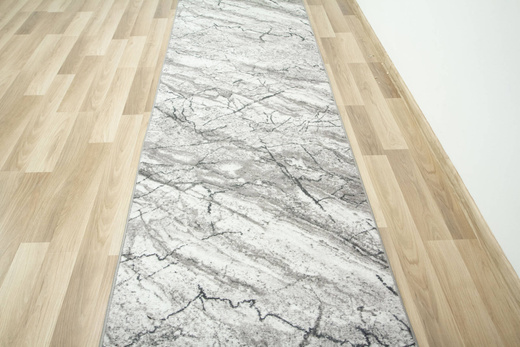 Chodnik Aqua Marble 19 szary beż szerokość 67 cm