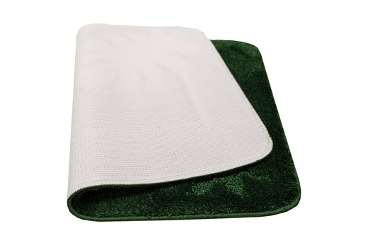 Dywanik Łazienkowy Antypoślizgowy Lisset Monstera Butelkowa Zieleń Linie