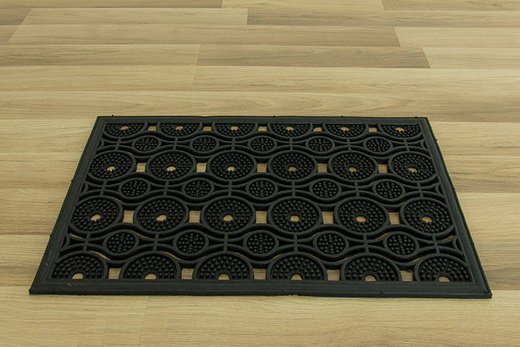 Wycieraczka gumowa ażurowa komo kółka