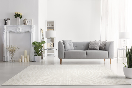 Dywan Sznurkowy Haga 04787A vizon/cream Beż Krem Okręgi Outdoor