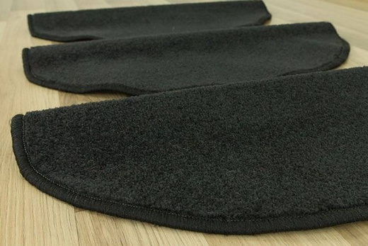 Nakładki na schody półokrągłe dynasty 78 czarny