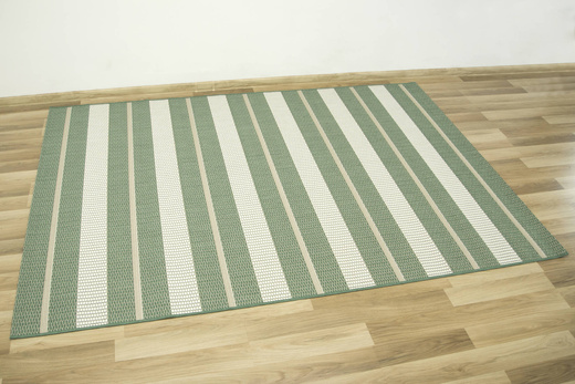 Dywan Sznurkowy Foggia 16725/640 Zieleń Krem Beż