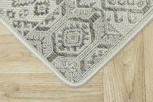 Antypoślizgowy Dywan FLEX 19636/P19 Kem Beż Patchwork