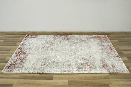 Dywan DAVINCI 2019A d.red/beige Z86-45 Ornament Kremowy Ciemny Czerwony