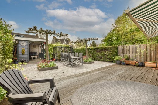 Okrągły Dywan Sznurkowy Patio 5007/170 Nature Beż Brąz Jodełka Zygzaki Outdoor