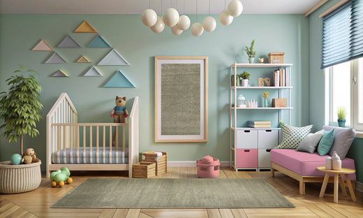 Dywan Dziecięcy Lima 2081A l.grey/l.grey Szary