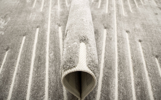 Dywan Shaggy Lula Soft IM43A CNFG4 Cream/Grey Szary Geometryczny Romby Kreski