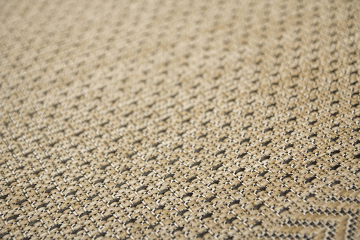 Chodnik Sznurkowy Jeans 19242/P01 Outdoor Brąz Beż szerokość 90 cm