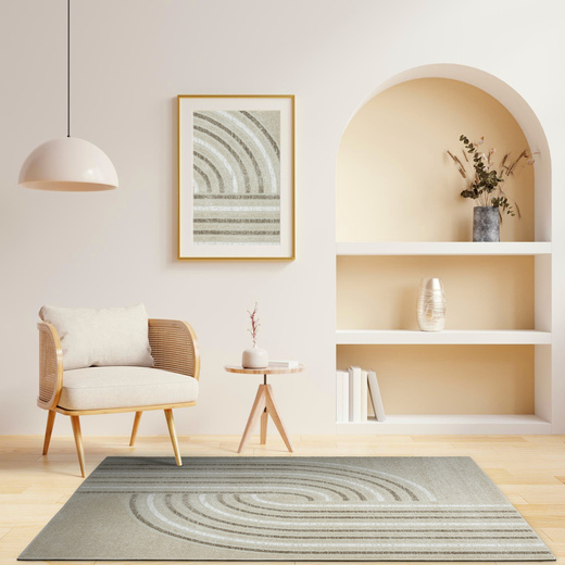 Dywan Matara P138A l.beige/m.beig Beż Krem Geometria