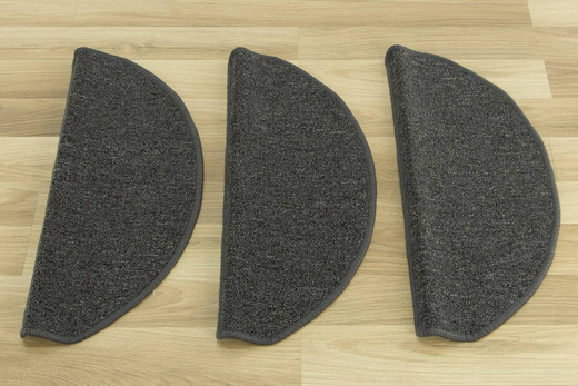 Nakładki na schody półokrągłe Astra 78 ciemny szary