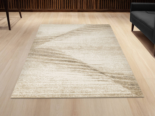 Dywan Agnella Avanti Noe Krem Beż Fala