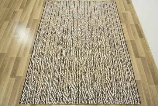 Dywan Sznurkowy Syrena 19669/469 Jodełka Krem Antracyt Brąz