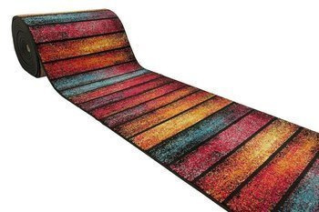 Chodnik Rainbow 11196/120 deski kolorowe szerokość 60 cm