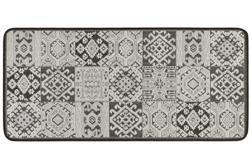 Antypoślizgowy Dywan FLEX 19636/91 Brąz Beż Patchwork