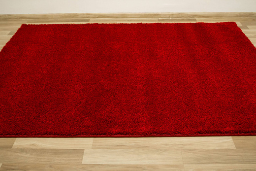 Wykładzina Lamborghini 20 Czerwony Shaggy szerokość 4m