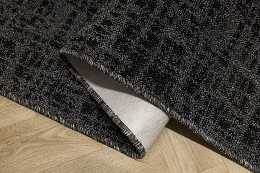 Wykładzina Pętelkowa Traffic 75 Czerń Grafit Kratka Melanż szerokość 4 m