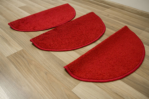 Nakładki na schody półokrągłe dynasty 58 bordo