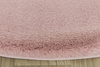 Okrągły Dywan Bellarossa Rabbit pudrowy róż