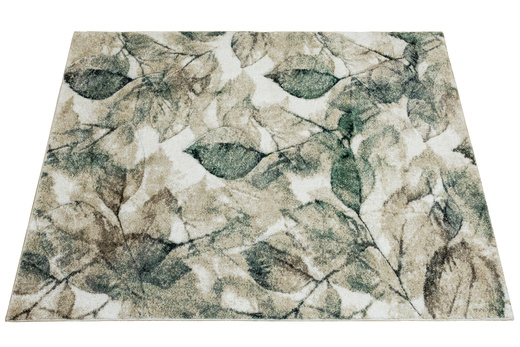Dywan Kandy N041A l.beige/green Zielony Kaszmir Liście Fryz