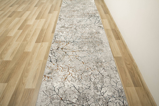 Chodnik Maya PR336M multi orange Drzewo szerokość 120 cm