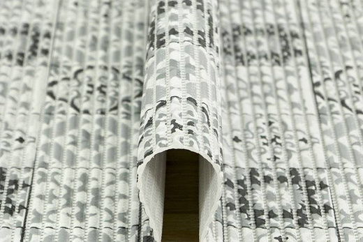 Mata Łazienkowa Softy-tex 826 patchwork szary szerokość 65 cm