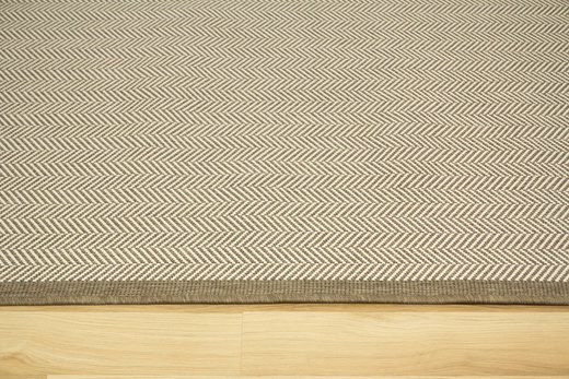 Dwustronny Sznurkowy Chodnik Brussels 205681/10210 Coffee Krem Beż szerokość 80 cm