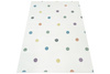 Dywan Dziecięcy C275A cream/lila Krem Kropki