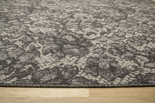 Dywan Pętelkowy Highline-Loop 14095 Szary Antracyt Ornament