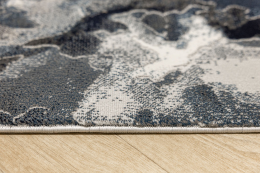 Dywan Argent 15094 U11 Blue Niebieski Szary Marmur