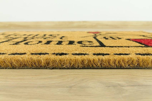 Antypoślizgowa Wycieraczka Kokos Tucan 2 Home Sweet Home