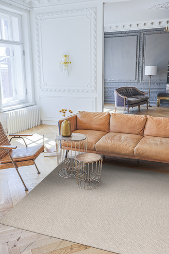 Dywan Pętelkowy Havanna 5114 Beż Krem Melanż Gruby Splot Jodełka