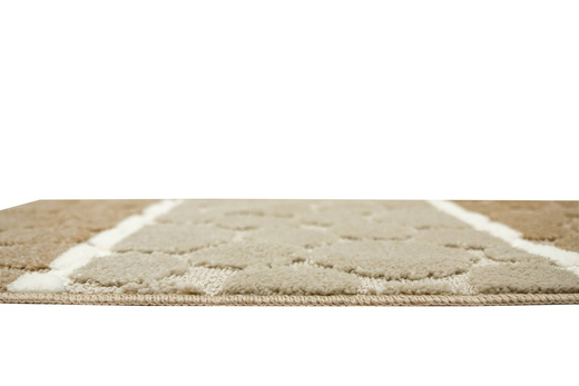 Komplet 2-częściowy Łazienkowy Siena Beige Beżowy Kropki Paski